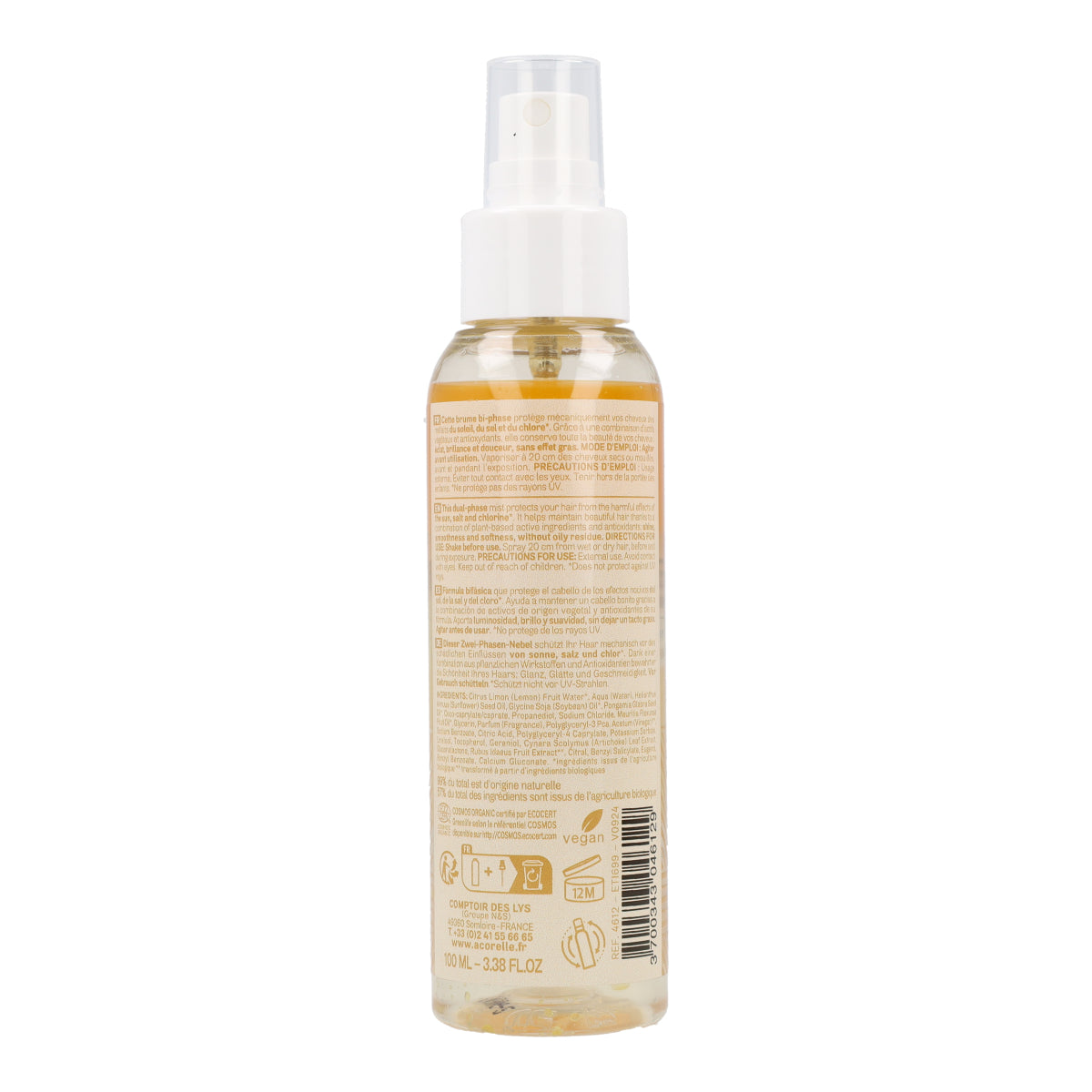 Ochrona przeciwsłoneczna do włosów Acorelle 100 ml