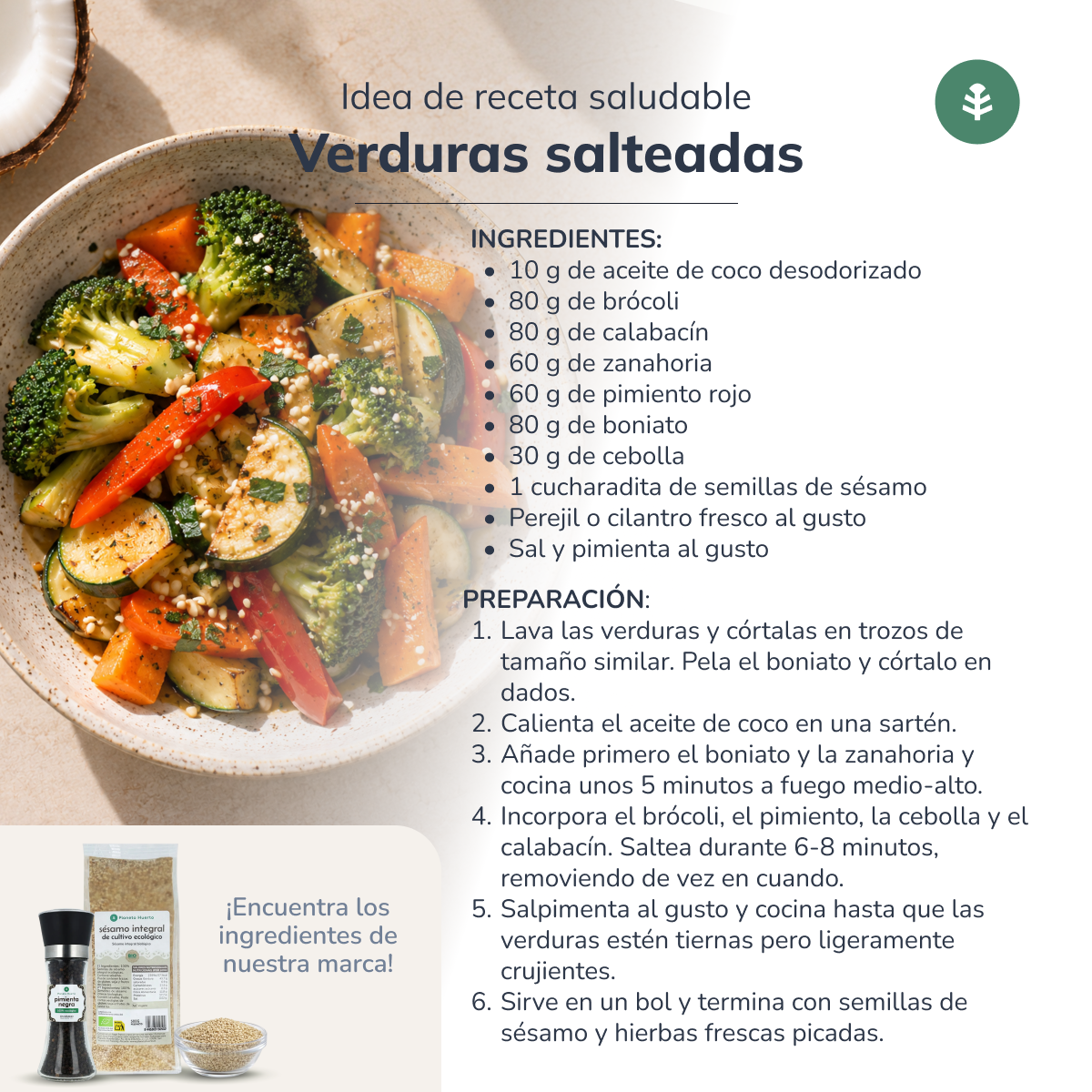 Dezodoryzowany olej kokosowy ECO Planeta Huerto 500 ml
