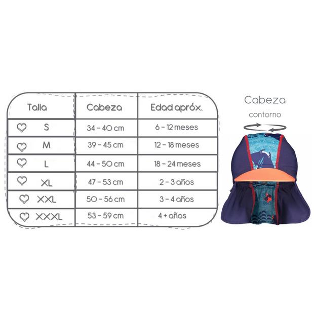 Gorra Solar Albatross XXL