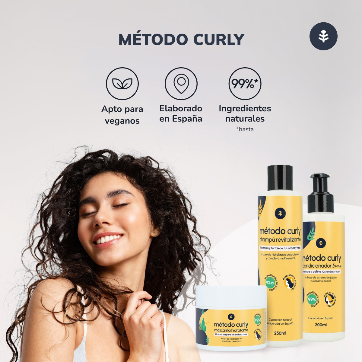 Planet Orchard Curly Method Maska nawilżająca 200 ml