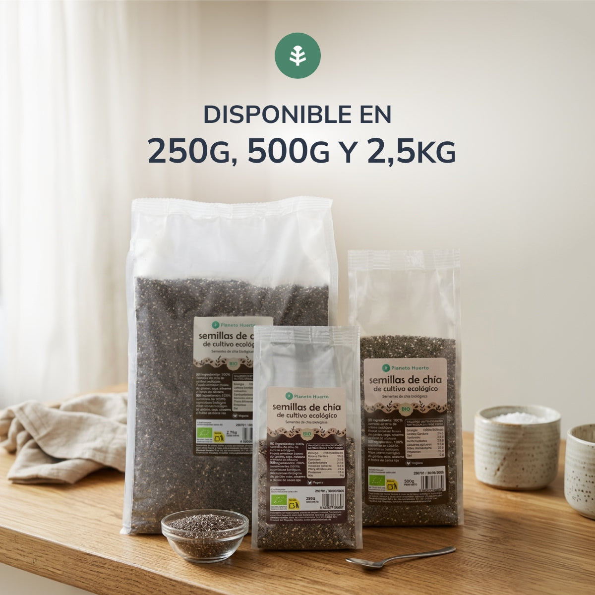 Nasiona chia ECO Planeta Huerto
