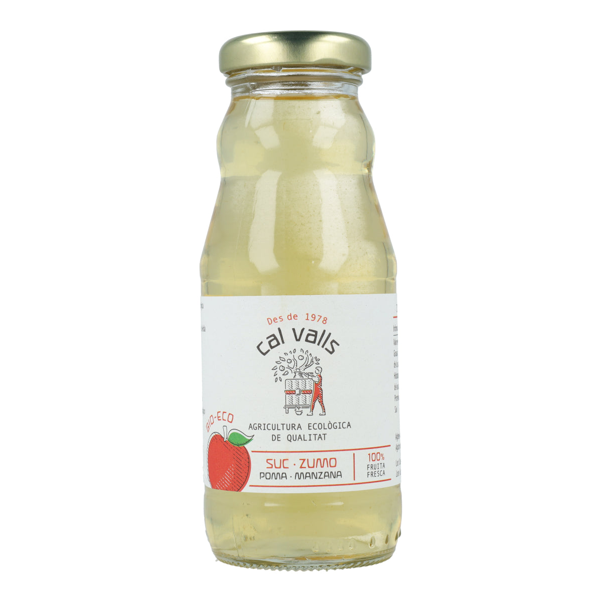 Sok jabłkowy ECO Cal valls 200 ml
