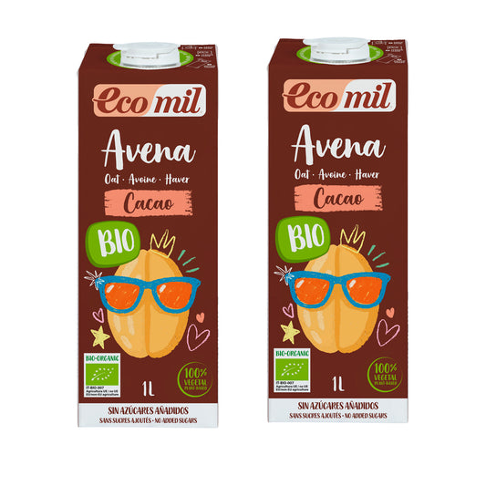 Opakowanie 2 szt. Napój owsiany czekoladowy NaturGreen 1 l