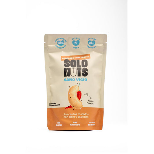 Anacardos Tostados Picantes Solo Nuts 130g