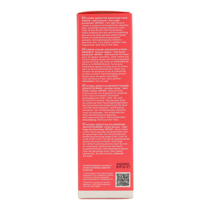 Krem przeciwsłoneczny łagodzący Hydra Sensitive SPF50 Apivita 50 ml