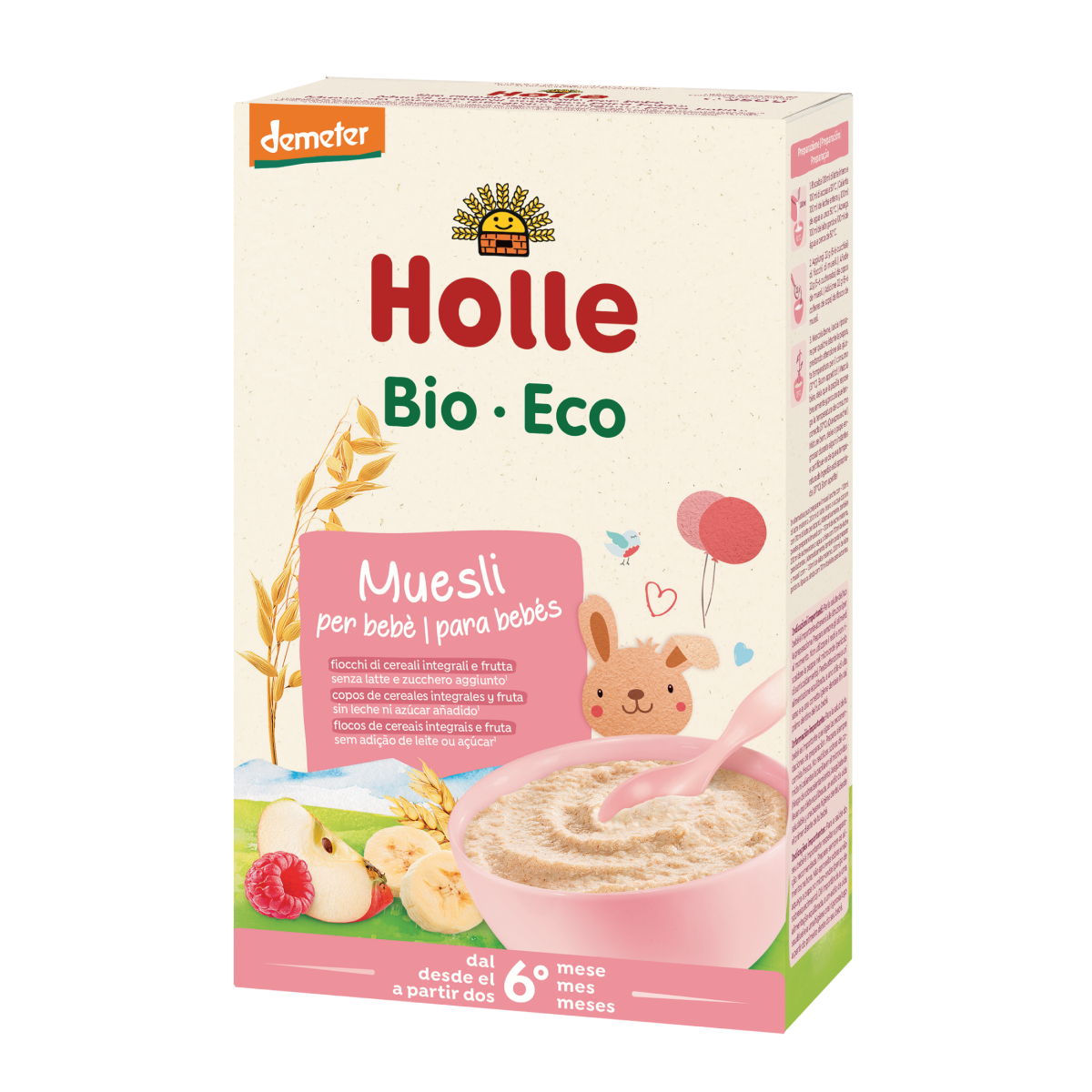 Kasza BIO muesli +6 miesięcy Holle, 250 g