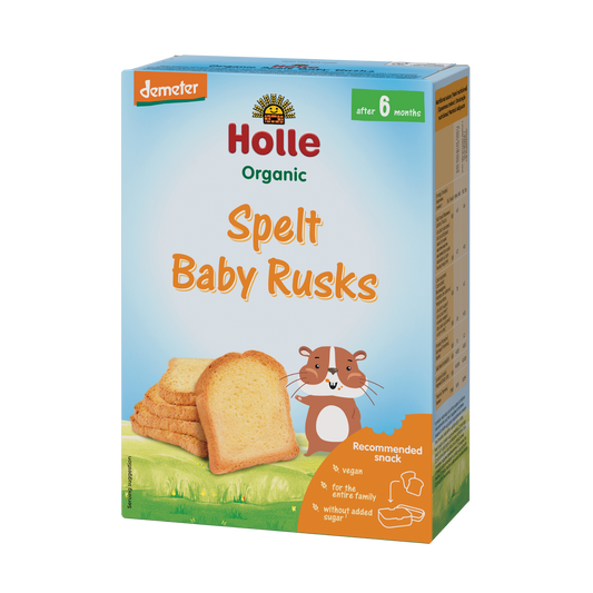 Ekologiczne tosty orkiszowe dla dzieci Holle, 200 g