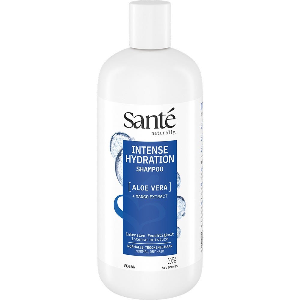 Szampon intensywnie nawilżający z aloesem Sante 500 ml