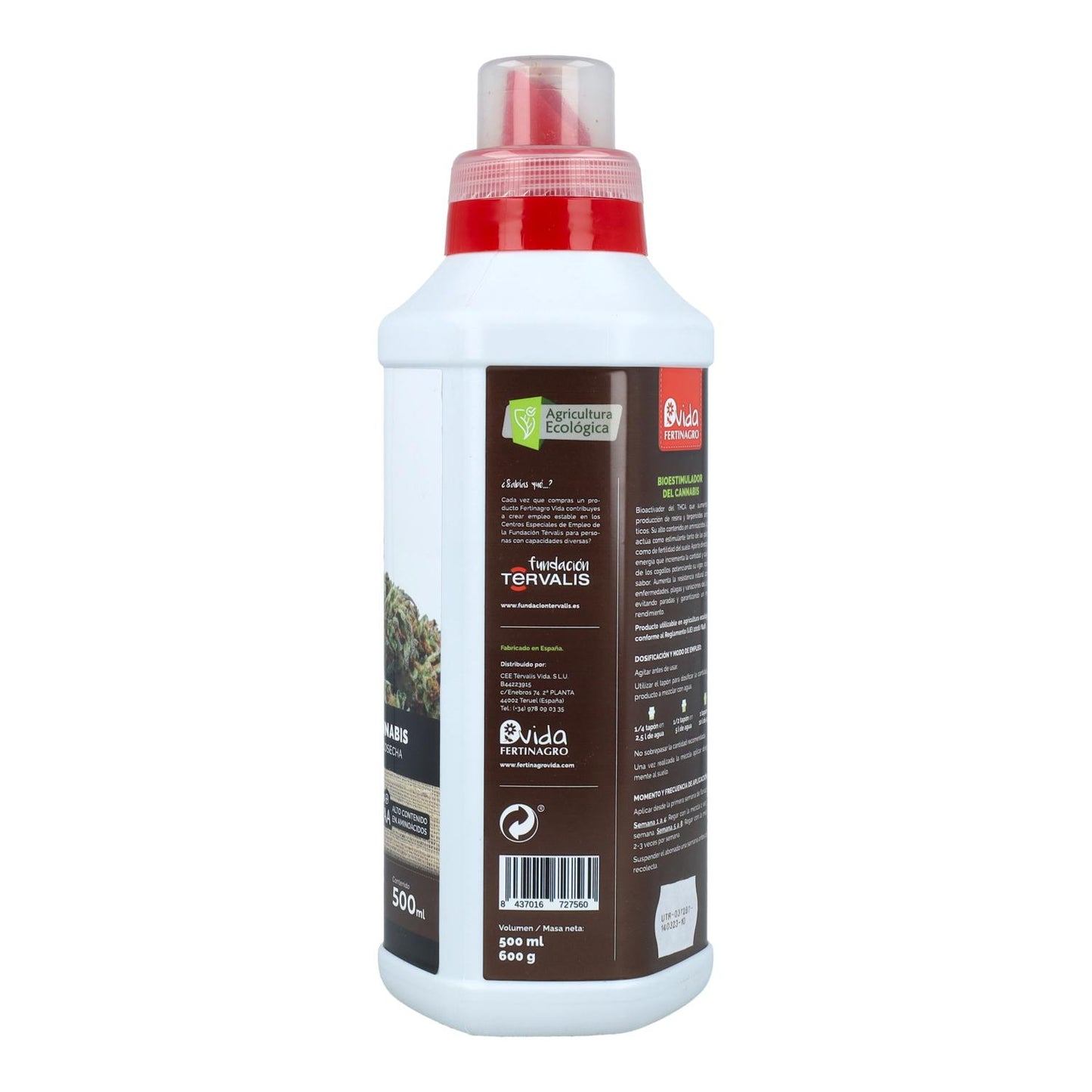 Bioestimulador del cannabis BIO Fertinagro 500 ml
