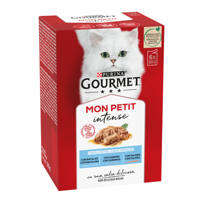 GOURMET Mon Petit Selección de Pescados Multipack 6 x 50 g