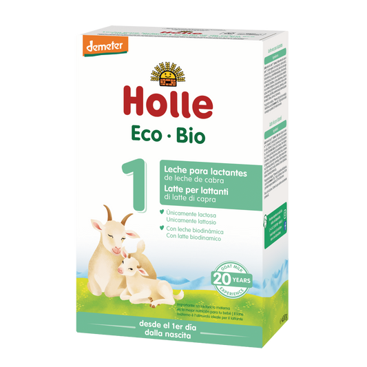 Mleko kozie dla niemowląt Formula 1 ekologiczne Demeter Holle 400 g