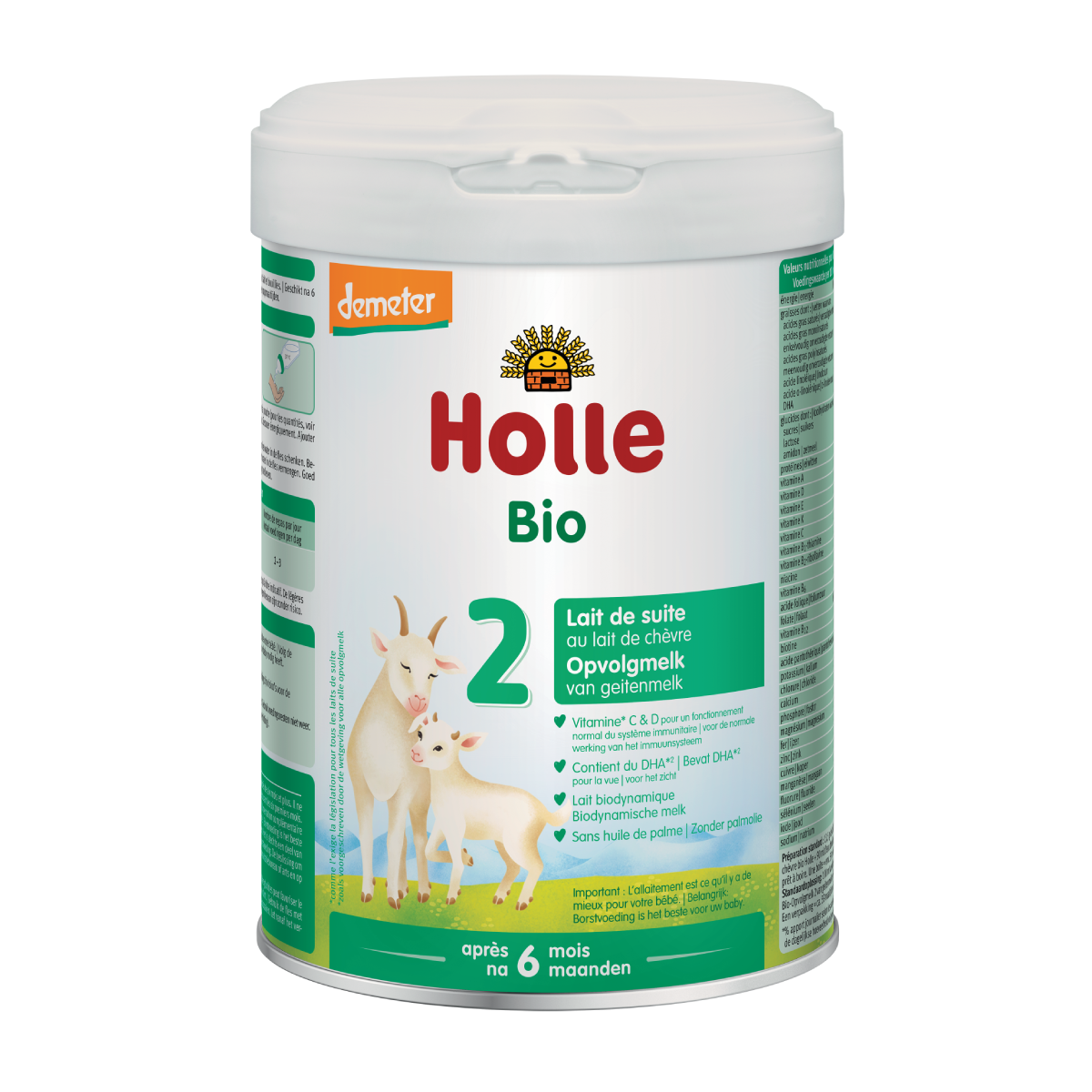 Mleko kozie 2 (po 6 miesiącu życia) PUSZKA, Holle, 800 g