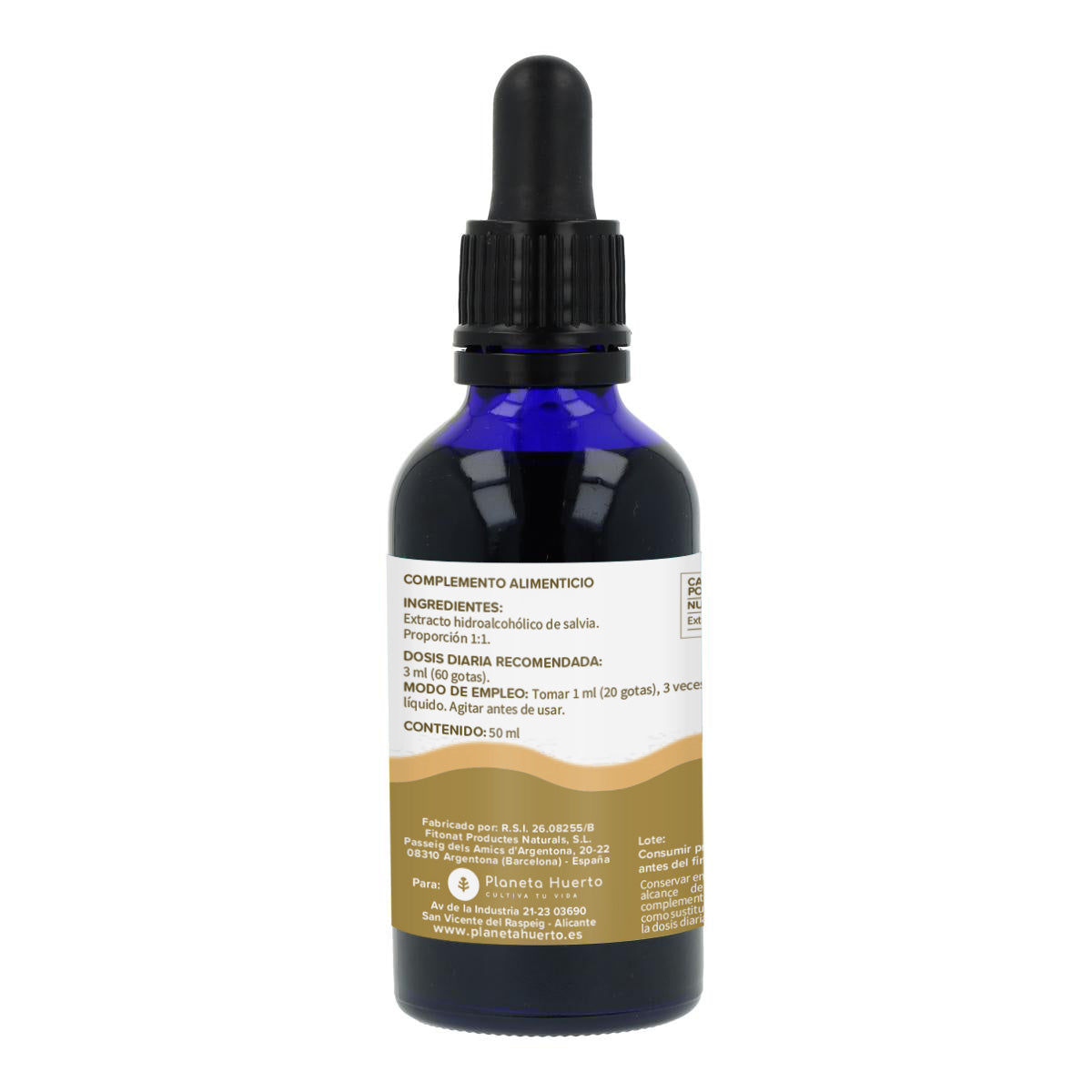 Extracto de Salvia Planeta Huerto 50 Ml.