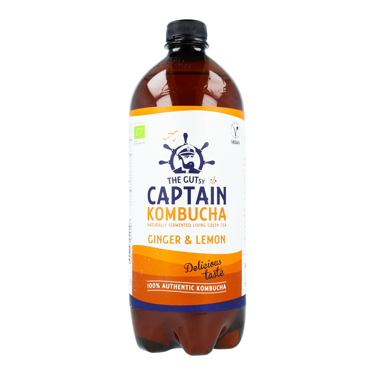 Napój Kombucha BIO Imbir i Cytryna Captain Kombucha 1 l