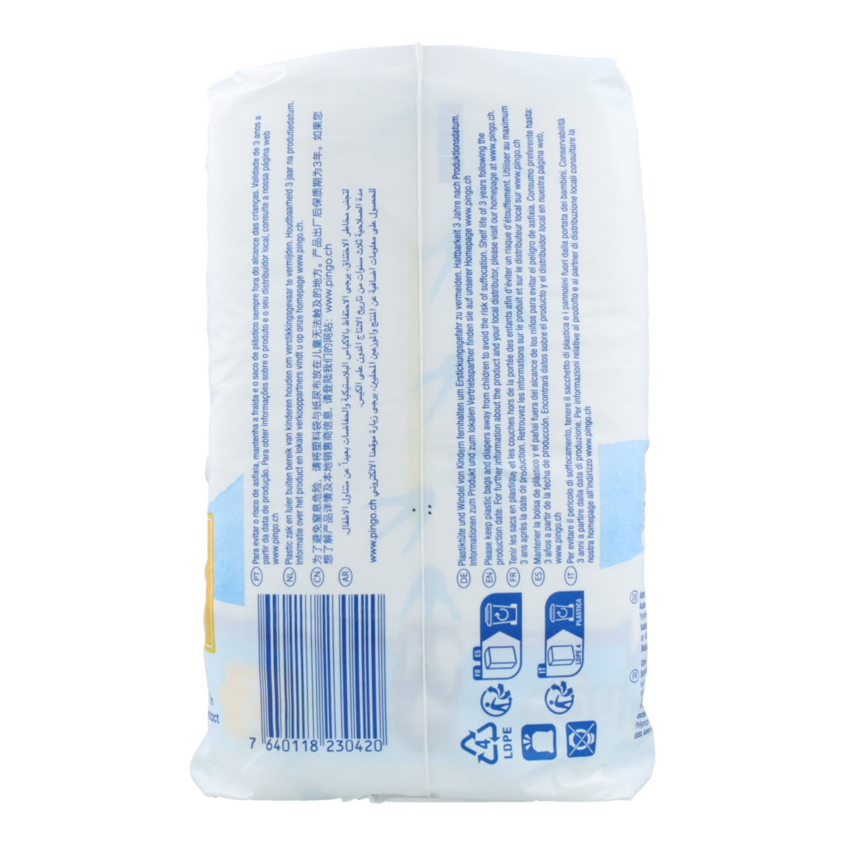 Pieluchy T2 (3-6 kg) Pingo 42 szt.