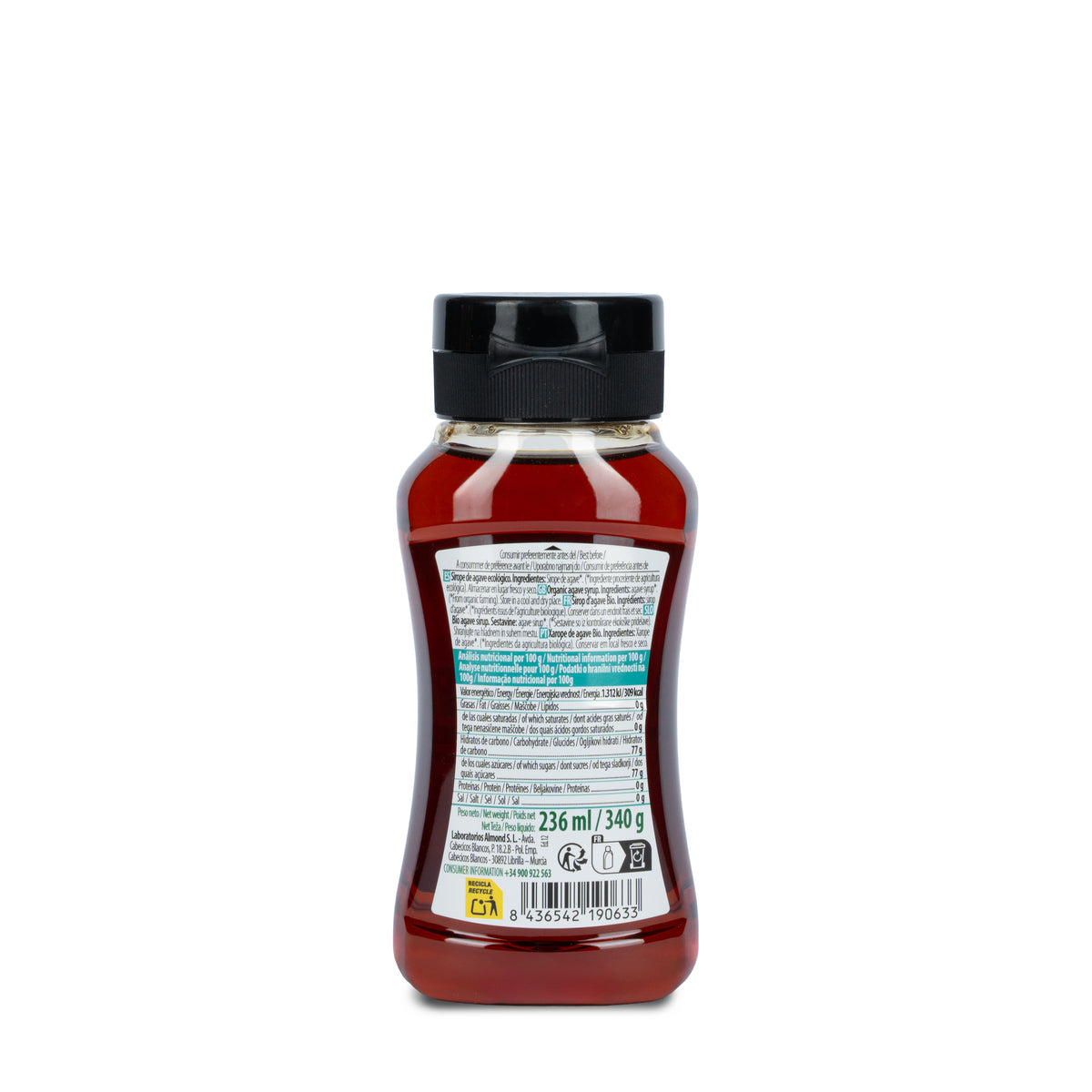 Syrop z agawy Premium Naturgreen 236 ml