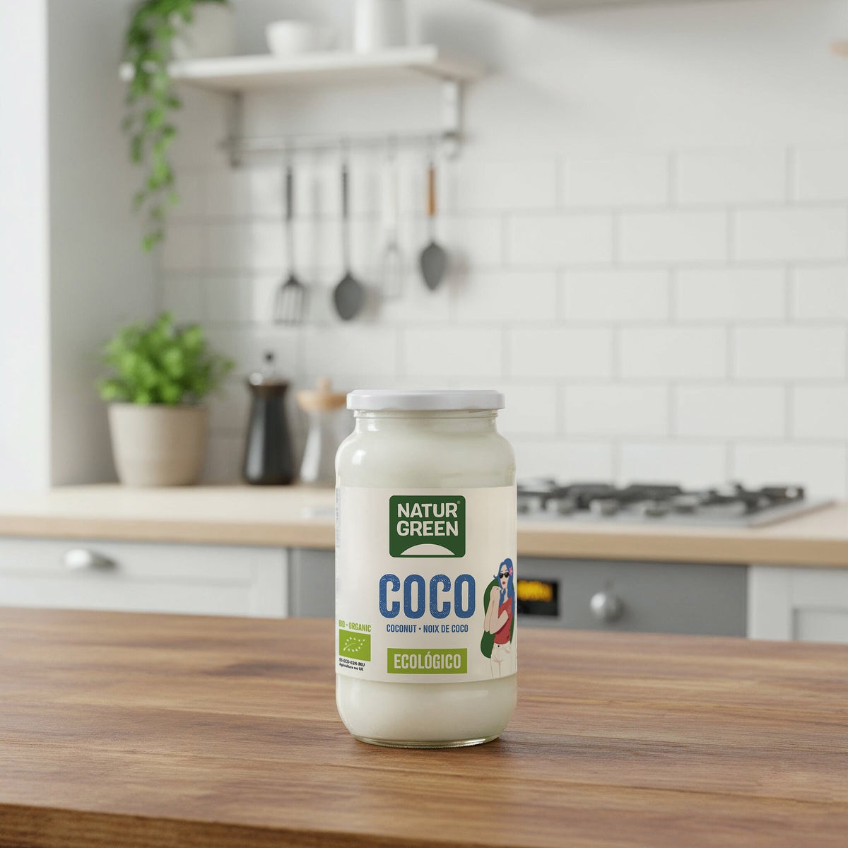 Tłuszcz kokosowy Bio NaturGreen 800 g