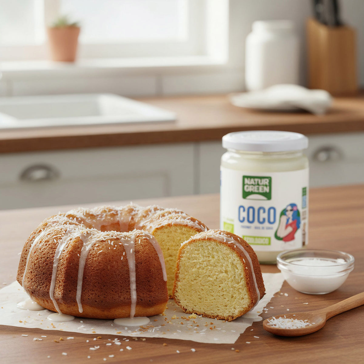 Tłuszcz kokosowy Bio NaturGreen 400 g