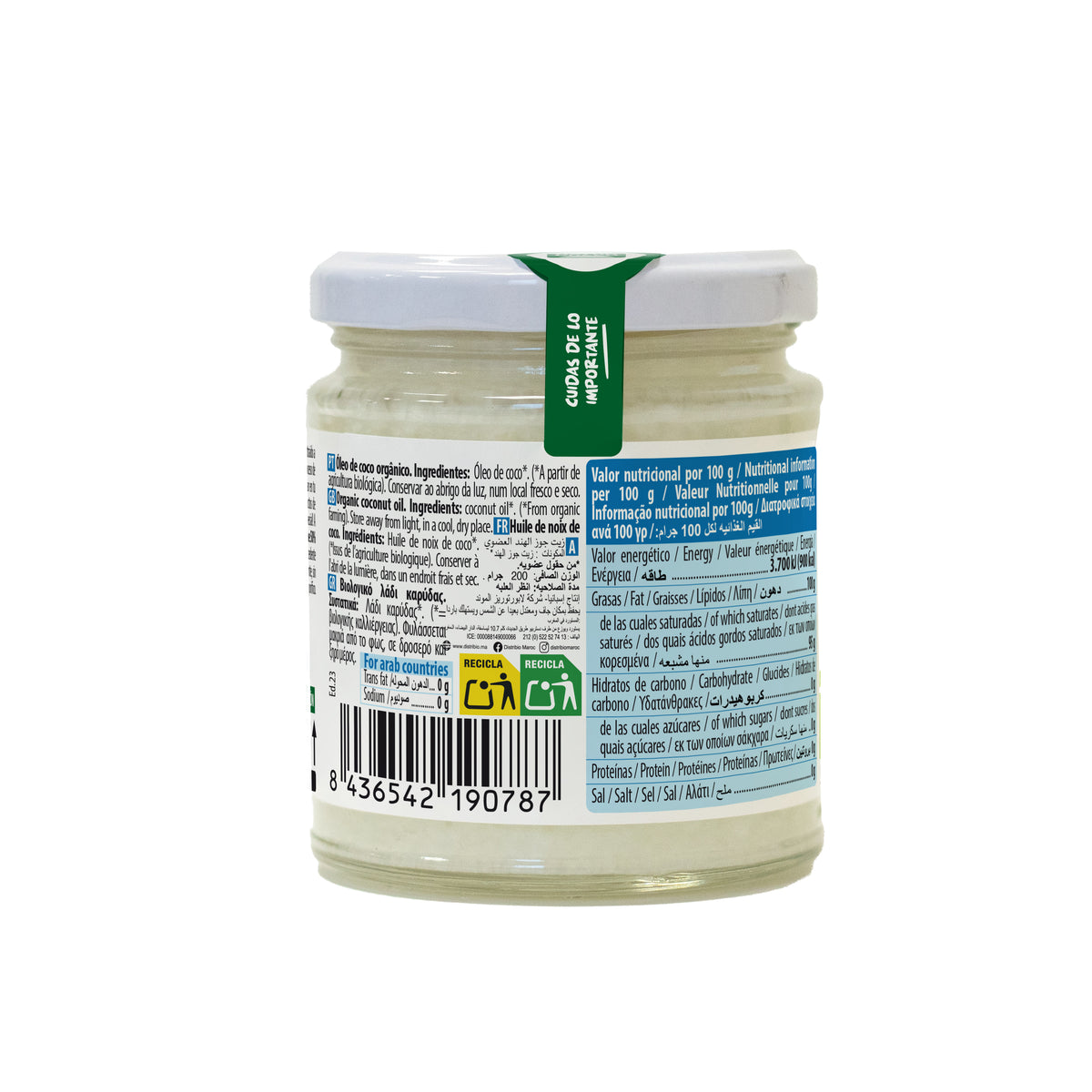 Tłuszcz kokosowy Bio NaturGreen 200 g