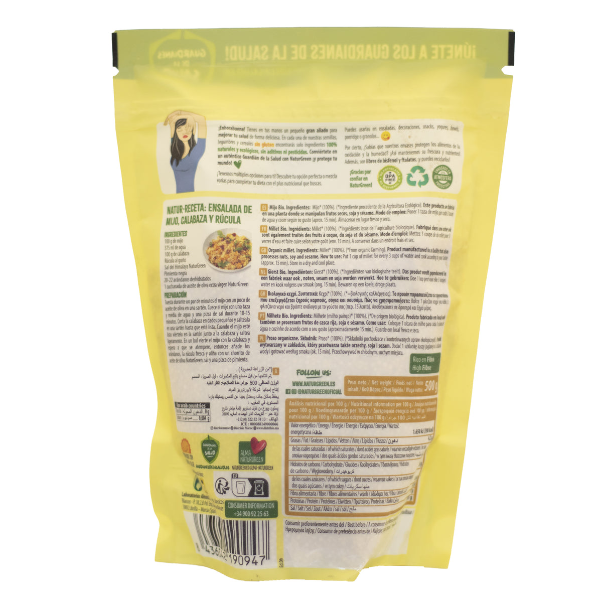 Proso Bio Naturgreen, 500 g