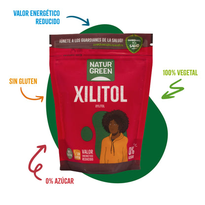 Ksylitol Cukier brzozowy Naturgreen 500 g