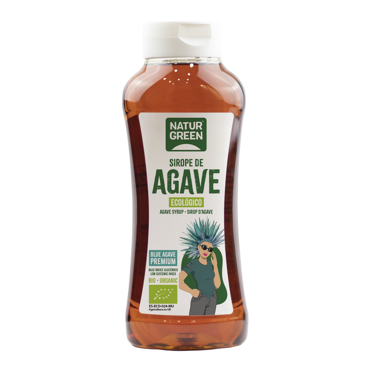 Syrop z agawy Premium Naturgreen 900 ml