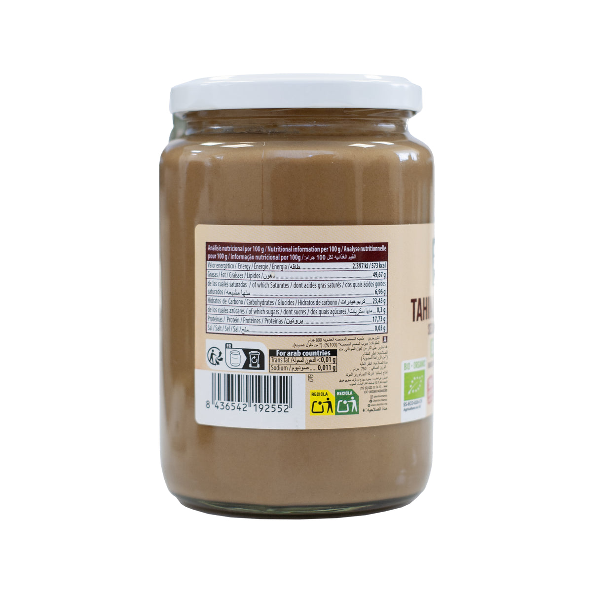 Tahini prażone Naturgreen 800 g