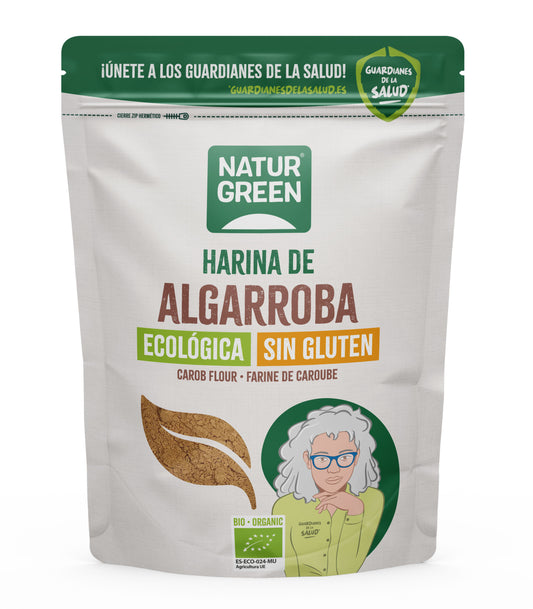 Mąka z chleba świętojańskiego Bio bezglutenowa NaturGreen 500 g