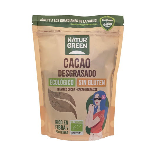 Kakao odtłuszczone Bio Naturgreen 225 g