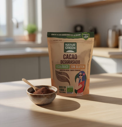 Kakao odtłuszczone Bio Naturgreen 225 g