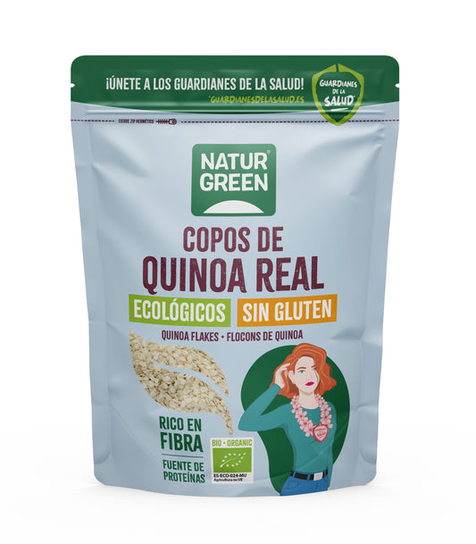 Płatki z komosy ryżowej Bio bezglutenowe NaturGreen 200 g