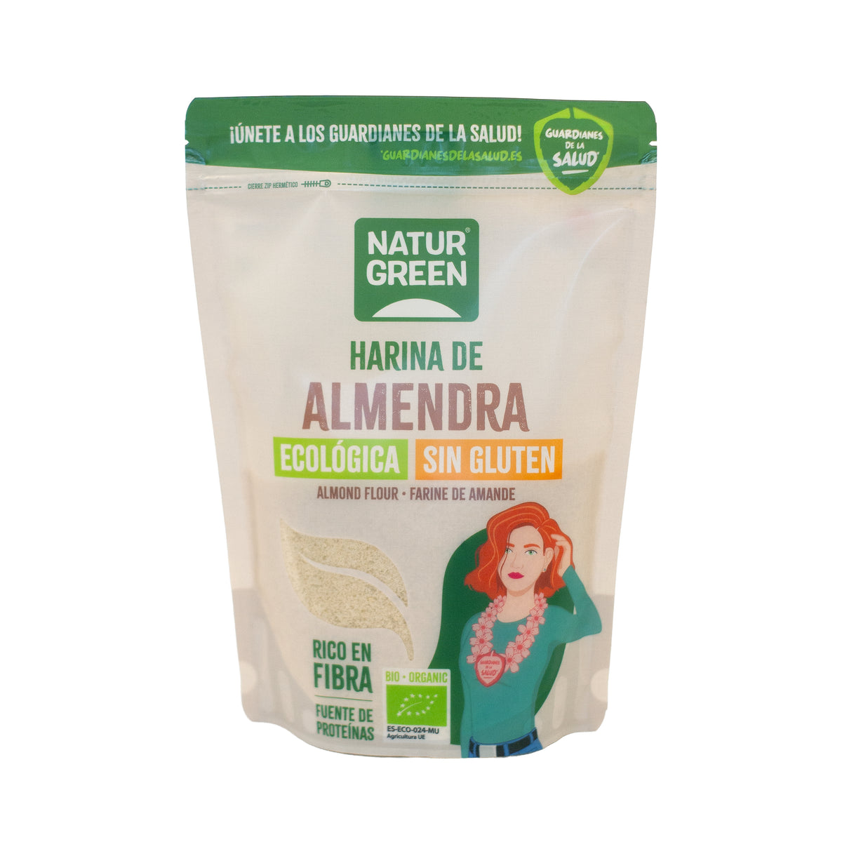 Mąka migdałowa BIO bezglutenowa NaturGreen 300 g