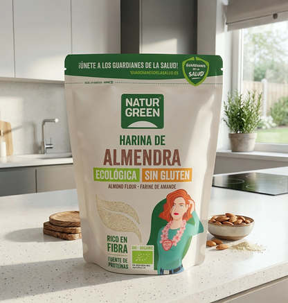 Mąka migdałowa BIO bezglutenowa NaturGreen 300 g