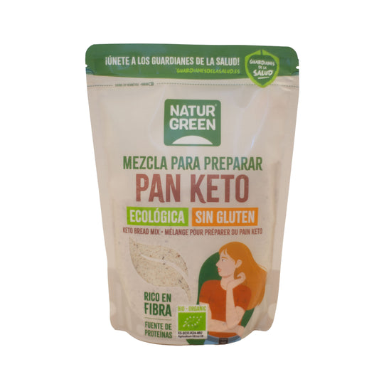 Mieszanka mąk do bezglutenowego chleba Keto NaturGreen 400 g
