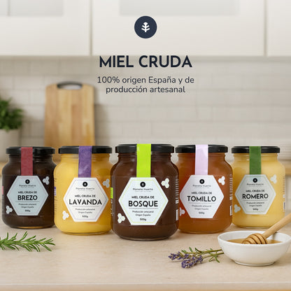 Miel Cruda de Montaña Planeta Huerto 500 gr