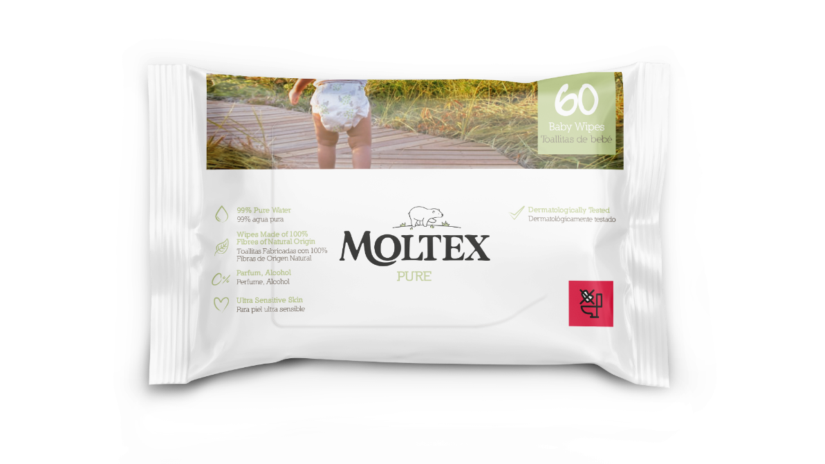 Chusteczki Moltex Pure & Nature 60 szt.