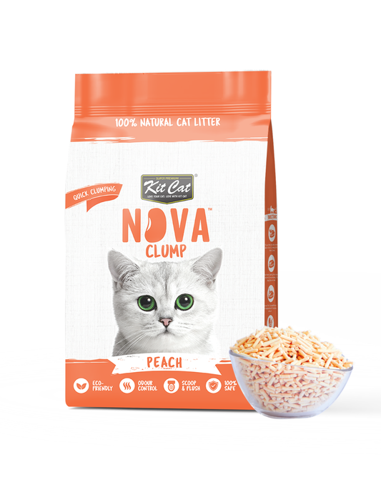 Zestaw Cat Arena Eco SoyaClump - Peach 7 l Żwirek dla kotów