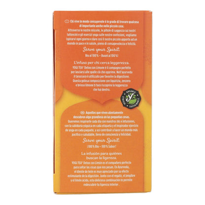 Yogi Tea BIO Detox con limón 17 bolsitas
