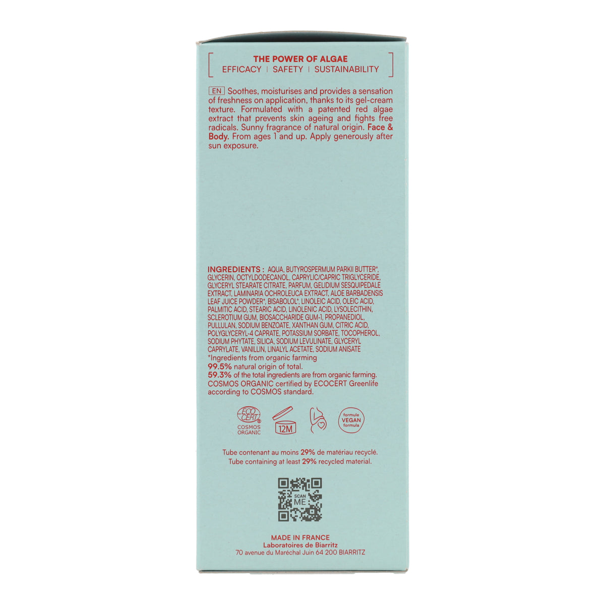 Płyn po opalaniu Alga Maris Lab. Biarritz 150 ml