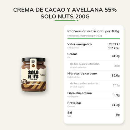 Información nutricional