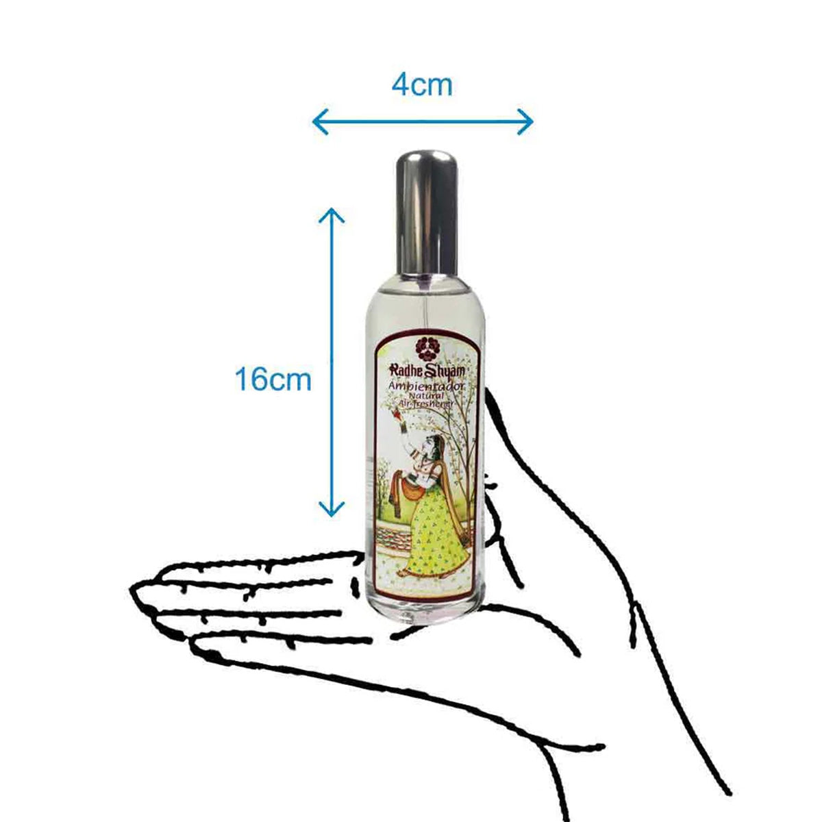 Ambientador Liquido Natural Radhe Shyam Datil