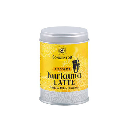 Cúrcuma Latte jengibre Sonnentor lata 60 g
