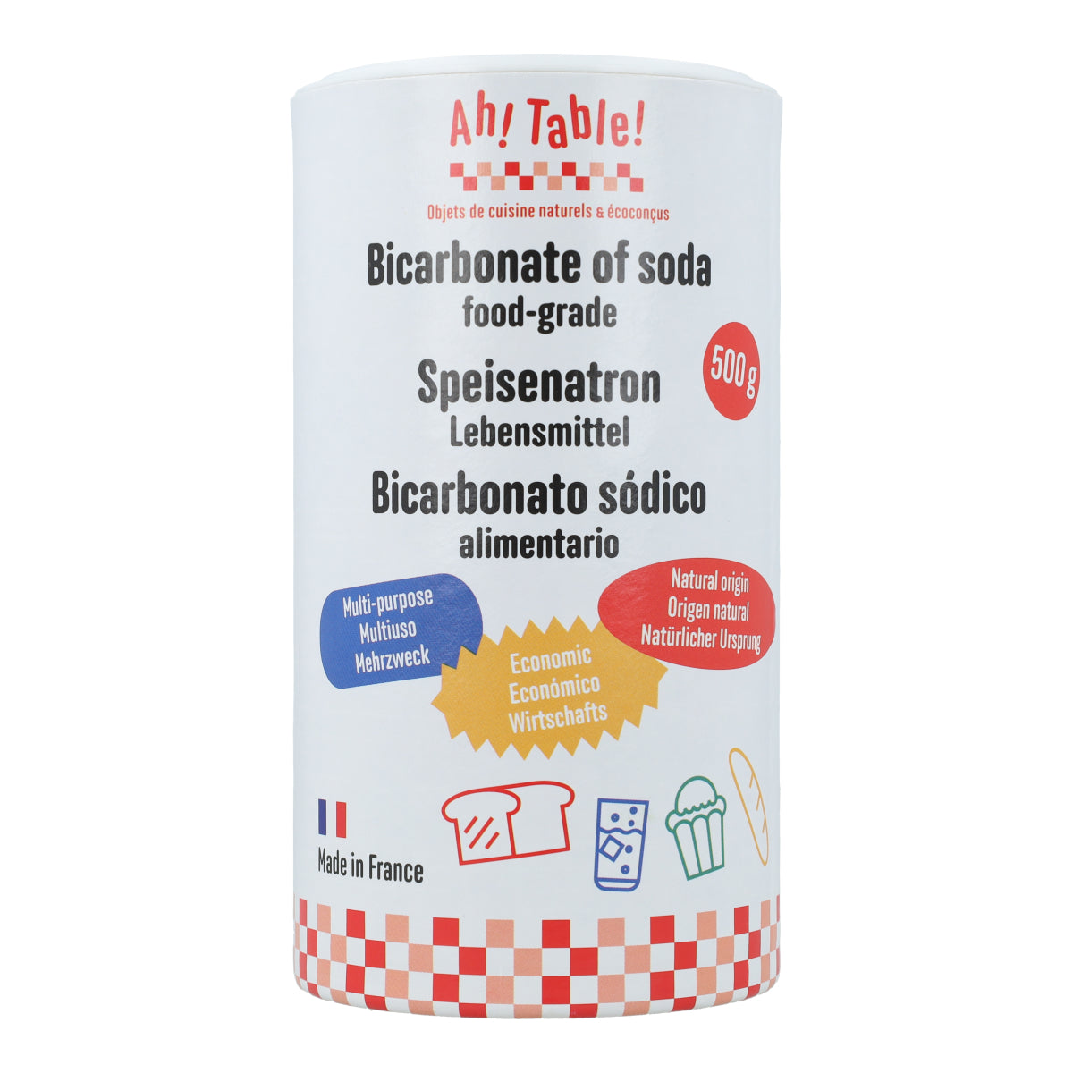 Soda oczyszczona do użytku spożywczego La Droguerie écologique  500 g