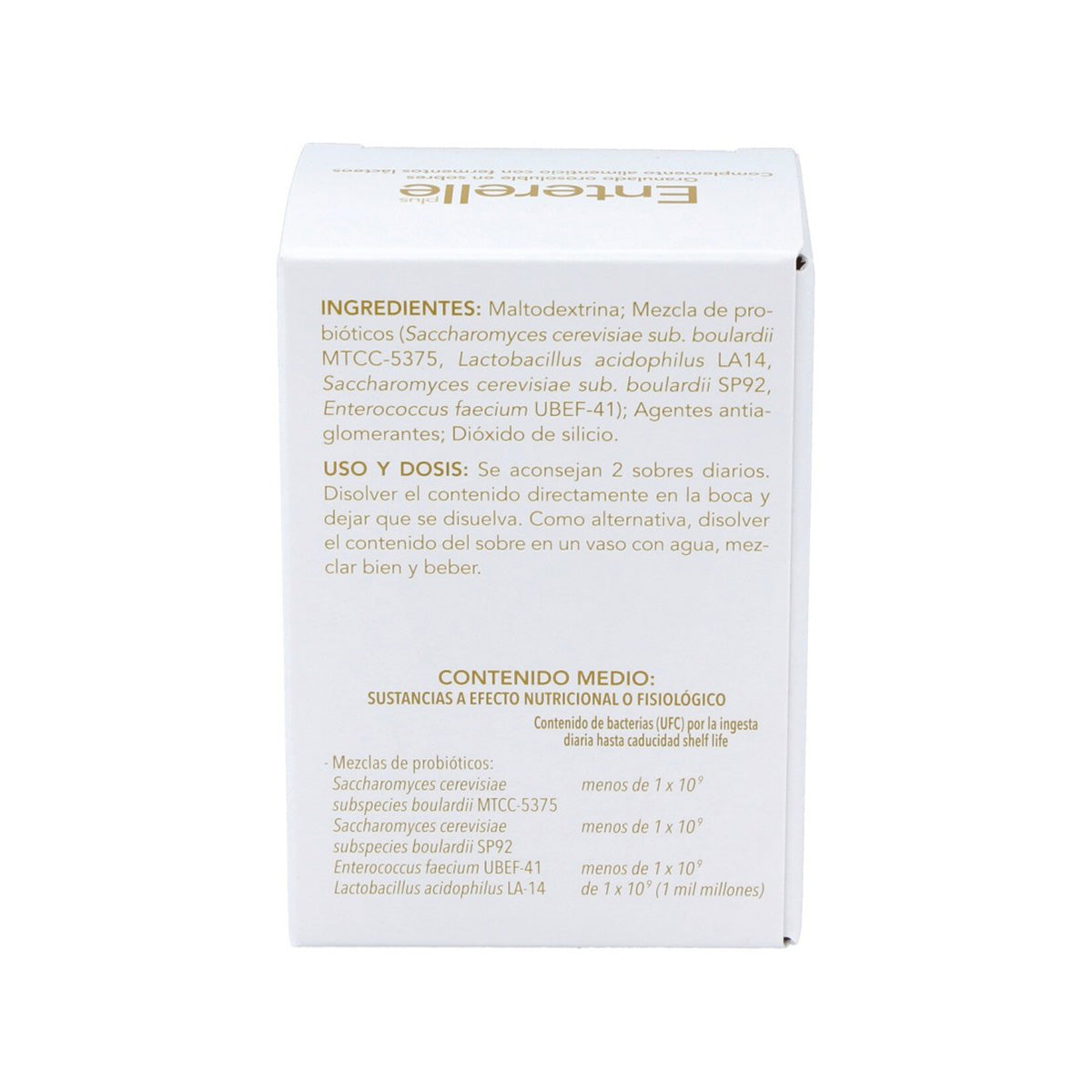 Enterelle plus probiótico Bromatech 24 cápsulas