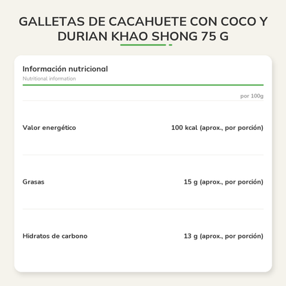 Información nutricional
