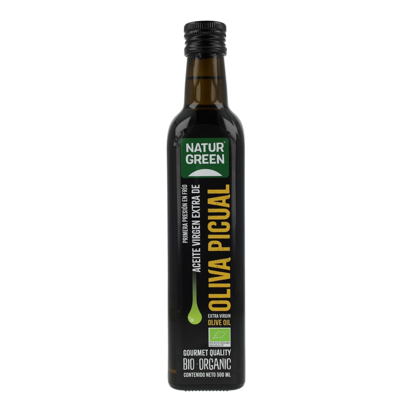 Aceite de Oliva Picual Virgen Extra Bio NaturGreen 500 ml