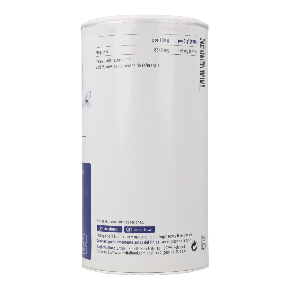 Cytrynian magnezu w proszku Raab 340 g
