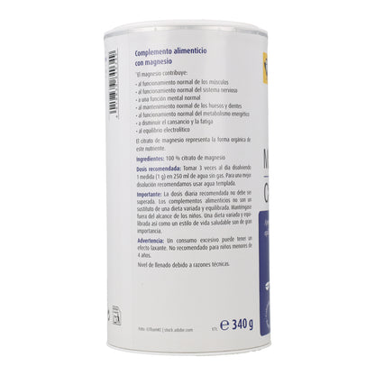 Cytrynian magnezu w proszku Raab 340 g