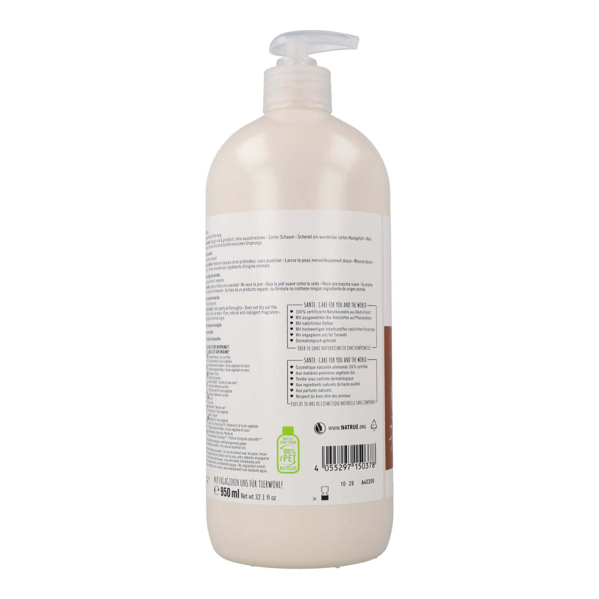 Żel pod prysznic BIO kokosowo-waniliowy Sante 950 ml