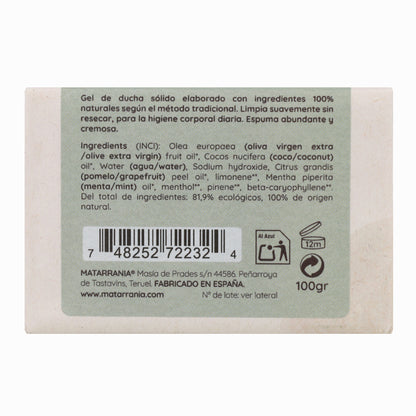 Żel pod prysznic w kostce BIO Buenos Días Matarrania 120 ml